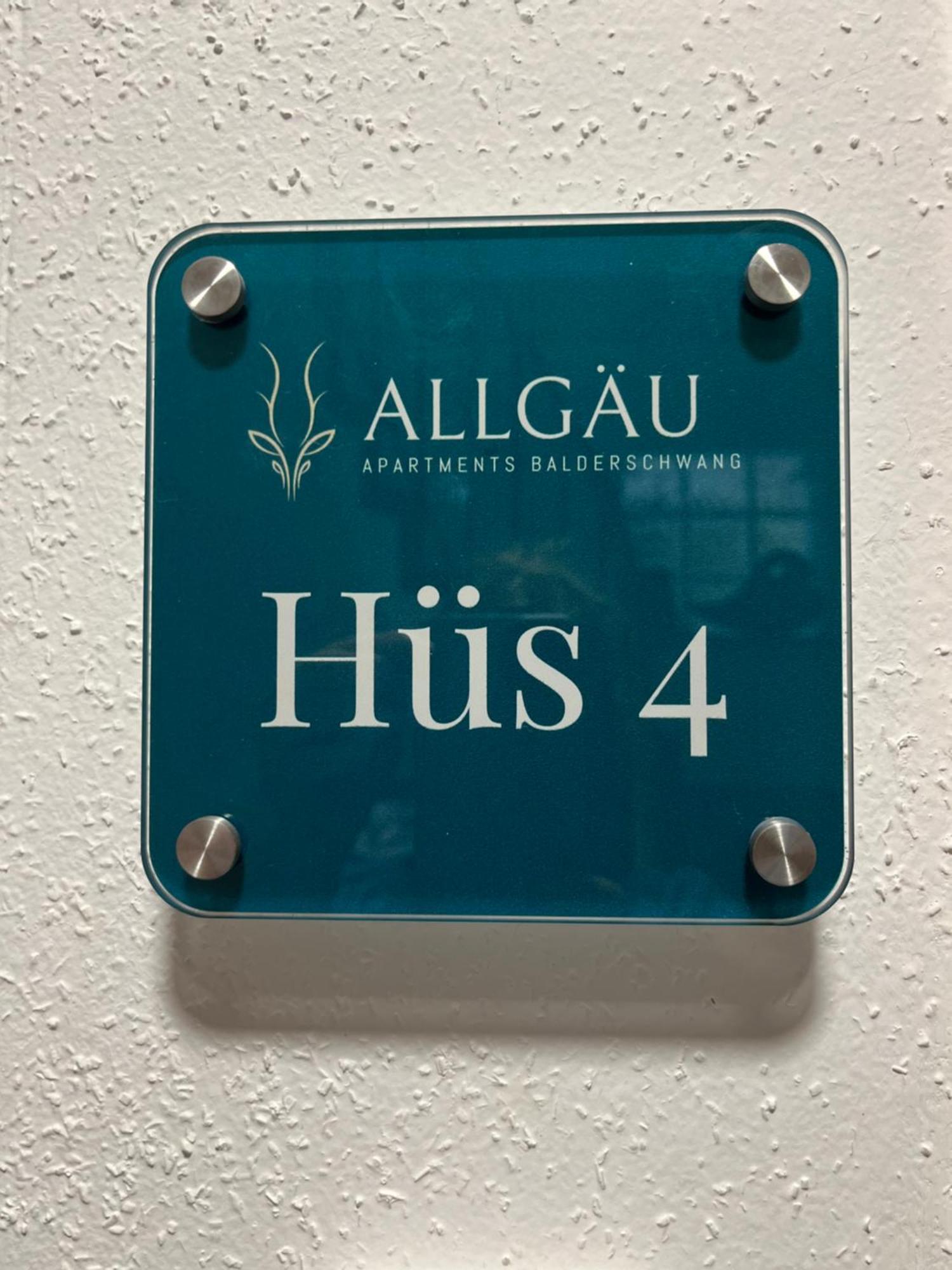 Allgaeu Apartments Hues 4 Ferienwohnung Mit Self-Checkin Balderschwang Eksteriør bilde